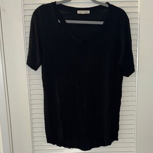 Joah Brown Classic Black thin Short Sleeve Tee